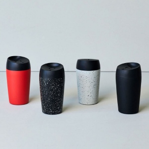 Mug de voyage Sagaform Loke avec finition caoutchoutée 240ml 4