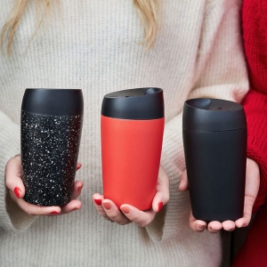 Mug de voyage Sagaform Loke avec finition caoutchoutée 240ml 7
