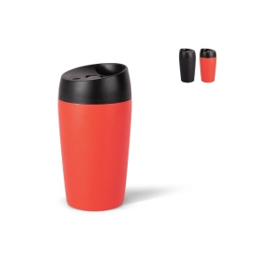 Mug de voyage Sagaform Loke avec finition caoutchoutée 240ml