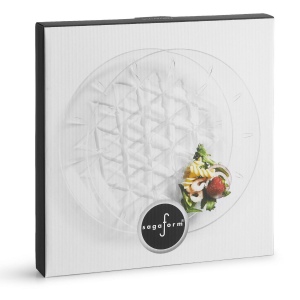 Sagaform Acryl assiette pique-nique set de 2 Ø26cm 3