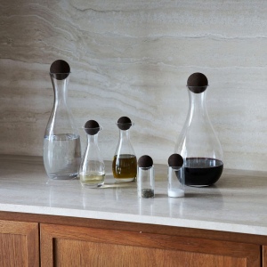 Sagaform Nature Carafe à vin avec bouchon en liège 2 liter 3