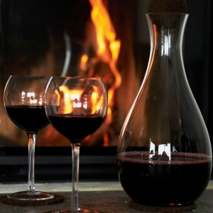 Sagaform Nature Carafe à vin avec bouchon en liège 2 liter 4