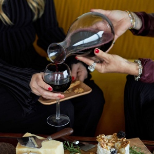 Sagaform Nature Carafe à vin avec bouchon en liège 2 liter 6