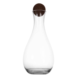 Sagaform Nature Carafe à vin avec bouchon en liège 2 liter