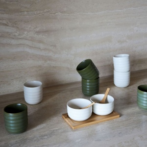Sagaform Ellen Bowl Set With Spoons 170ml 3