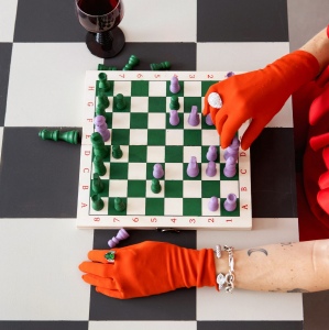 Byon Jeu d'échecs/de backgammon Beth 5