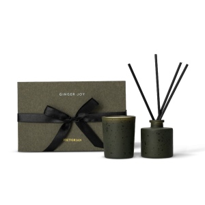 Boîte à bougie/diffuseur victorienne Ginger Joy
