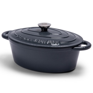 Orrefors Jernverk Poêle en fer émaillée ovale 3.5L 7