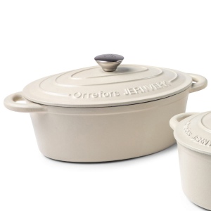 Orrefors Jernverk Poêle en fer émaillée ovale 3.5L 6