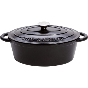 Orrefors Jernverk Poêle en fer émaillée ovale 3.5L 2