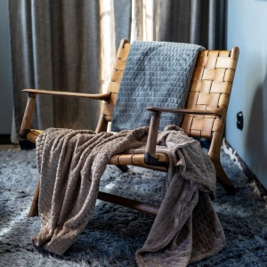 Kosta Linnewafveri Fleece Plaid Jaquard 130x170 cm 8