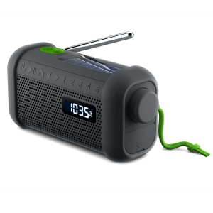 MH-08 - Muse radio, haut-parleur bluetooth avec solar et mécanisme de remontage 2