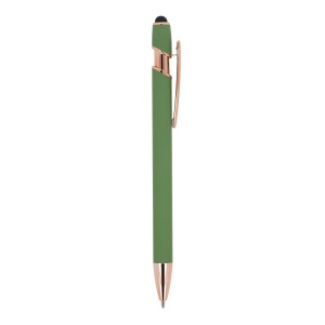 Stylo-bille Paris Deluxe métal caoutchouté 25