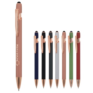 Stylo-bille Paris Deluxe métal caoutchouté