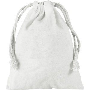Pochon coton FIDJI XS 155 Blanc