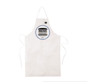 Tablier coton LUBERON 155 - Blanc