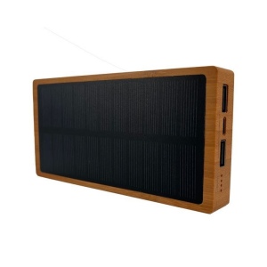 Batterie externe éco solaire 10000 FSC 100% bambou (Import) 2