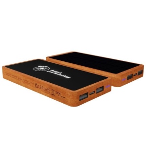Batterie externe éco solaire 10000 FSC 100% bambou (Import) 4