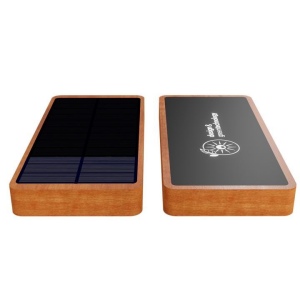 Batterie externe éco solaire 10000 FSC 100% bambou (Import) 5