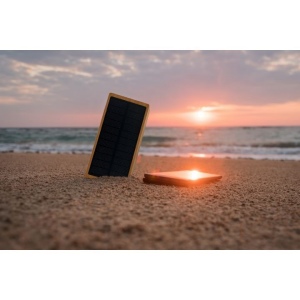 Batterie externe éco solaire 10000 FSC 100% bambou (Import) 9