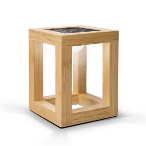 LAMPE SOLAIRE EN BAMBOU 2