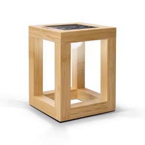 LAMPE SOLAIRE EN BAMBOU 3