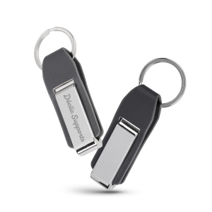 Porte-clés pu 2 en 1