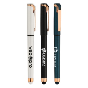 Stylo stylet Islander Gel Pearl Rose Gold (+4 Colour Inkjet)