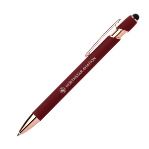 Prince Softy Rose Gold Stylo Gel avec Stylet (+Laser) 3