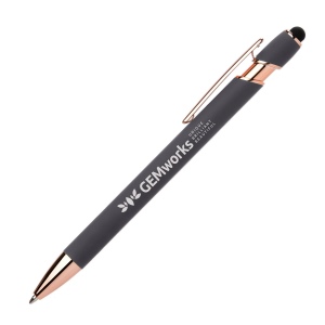 Prince Softy Rose Gold Stylo Gel avec Stylet (+Laser) 6