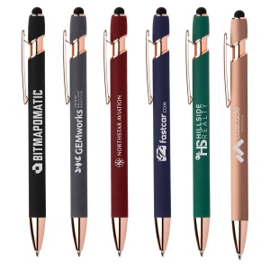 Prince Softy Rose Gold Stylo Gel avec Stylet (+Laser)