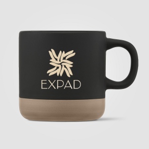 Terra - Tasse en céramique à base d'argile de 355 ml (+Sérigraphie) 8