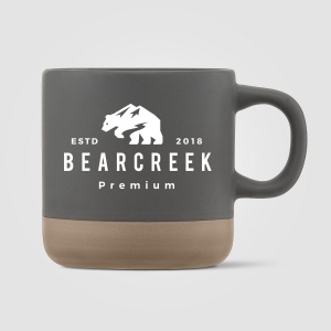 Terra - Tasse en céramique à base d'argile de 355 ml (+Sérigraphie) 3