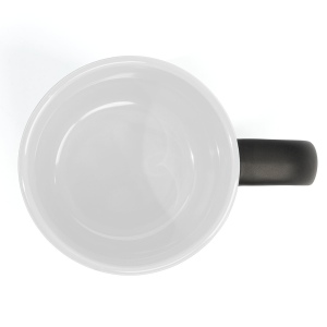 Zanzibar - Tasse en céramique noire matte de 355 ml avec ColourPop (+Sérigraphie) 18