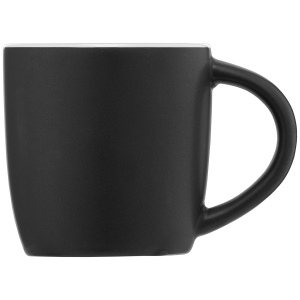 Zanzibar - Tasse en céramique noire matte de 355 ml avec ColourPop (+Sérigraphie) 12