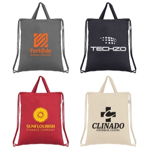 Palma - sac à cordon en coton recyclé Sac à cordon en coton recyclé 140 gsm (+Sérigraphie)