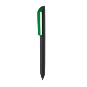 Stylo-bille avec corps noir en touche gomme soft touch 8