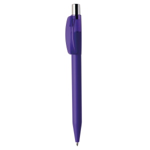 Stylo-bille avec corps de couleur touche gomme soft touch 5