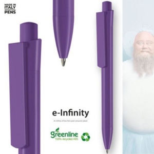 Stylo-bille à mécanisme rétractable - INFINITY RE 8