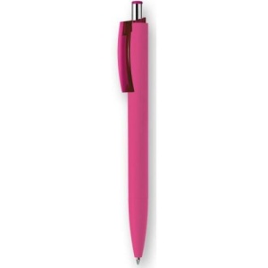 Stylo-bille à mécanisme bouton poussoir - SOFT 4