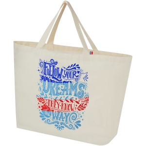 Sac shopping Cannes en tissu recyclé de 200 g/m2 10L 5