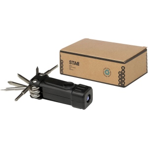 Jeu de tournevis Octo 8-en-1 RCS en plastique recyclé avec torche 8