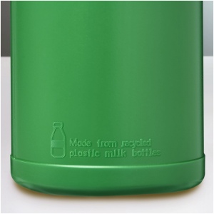 Bouteille de sport Baseline de 500 ml recyclée avec couvercle rabattable 43