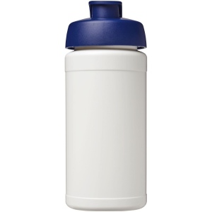 Bouteille de sport Baseline de 500 ml recyclée avec couvercle rabattable 22