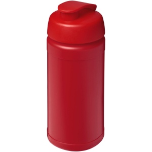 Bouteille de sport Baseline de 500 ml recyclée avec couvercle rabattable 9