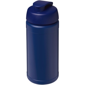Bouteille de sport Baseline de 500 ml recyclée avec couvercle rabattable 6