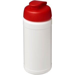 Bouteille de sport Baseline de 500 ml recyclée avec couvercle rabattable 12