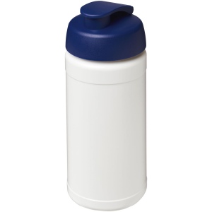 Bouteille de sport Baseline de 500 ml recyclée avec couvercle rabattable 10