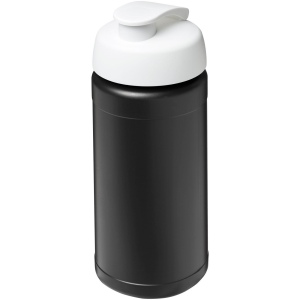 Bouteille de sport Baseline de 500 ml recyclée avec couvercle rabattable 2