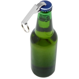 Ouvre-bouteille et canette Tao en aluminium recyclé certifié RCS avec porte-clés 21